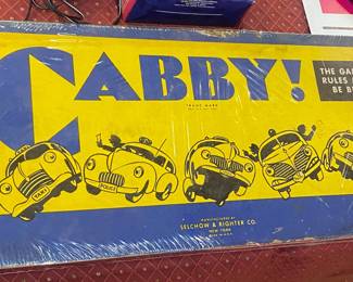 Vintage Cabby Board Game