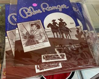 Blue Ranger Western Sheet Music