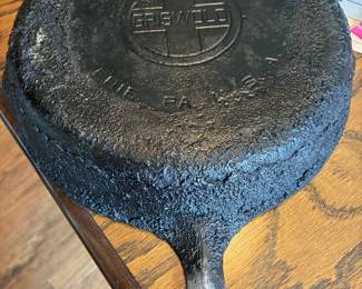 Very old iron skillet