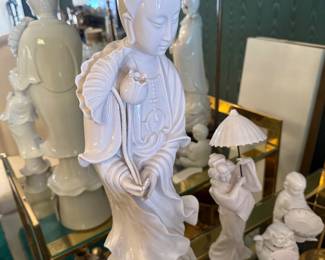 Quay Yin Statue Blance de Chine