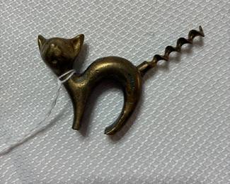 Old cat wine opener