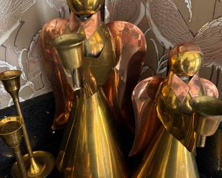 Brass and Copper Angels