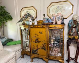 Very Old Asian Cabinet