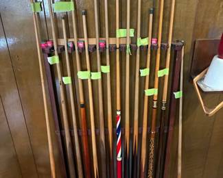 Pool cues