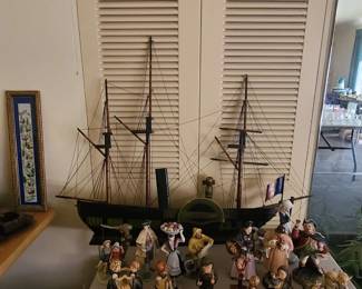 Ship wall hanging.