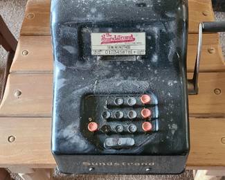 Sundstrand adding machine