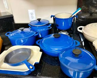 Le Creuset Collection! Including Fondue Pot!