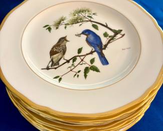 Ray Harm Spode Bird Plates