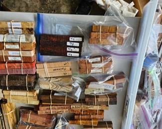 Wood pen blanks, (packs sold separately, 1 to 6 pieces per pack).