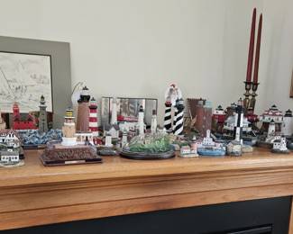 Light houses, (items sold separately).