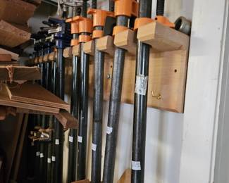 Pipe Clamps, (items sold separately).
