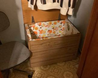 Wood box. 15