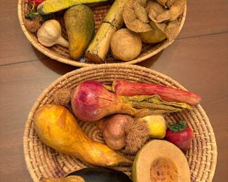 Mexican paper mache fruit