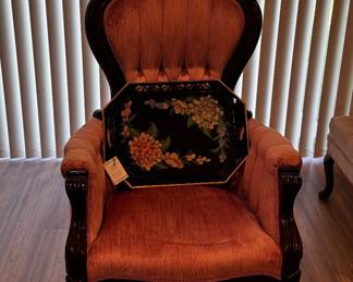 One of  a Pair of Victorian  Chairs