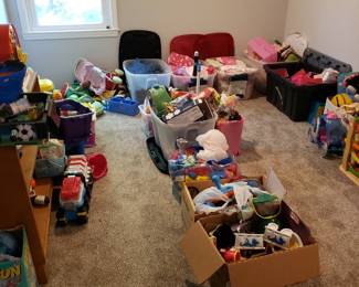 Room full of toys!