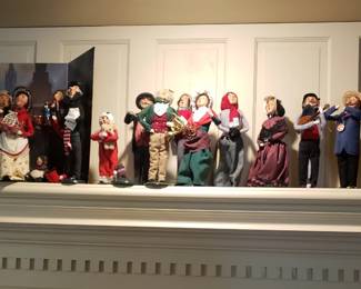 More Byers Choice Carolers all from 1980s 90s