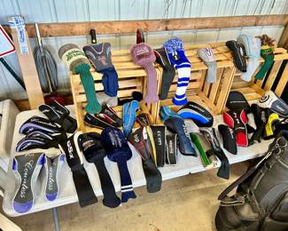 Lots of misc. branded head covers