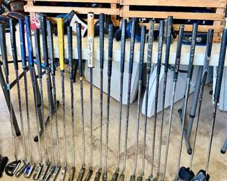 Large selection of Ping putters