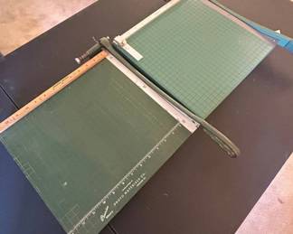 Lot #190 2 Premier Brand Photo Materials Co Chicago Vintage Paper Photo Trimmers