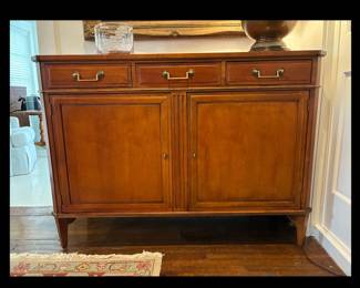 Baker Furniture Company Directoire style cherry wood 20th century vintage commode