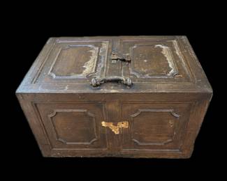 Antique English Strongbox