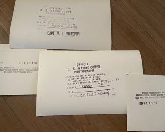 Backs of the photos