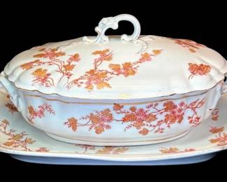 Marx  Gutherz Serving Plate And Covered Vegetable Dish