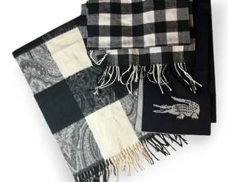 Lacoste, Dillards,  More Scarves