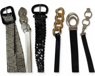 14 Assorted Belts  Guess, Chicos,  More Brands
