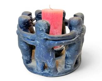 Candle Holder With Figurines