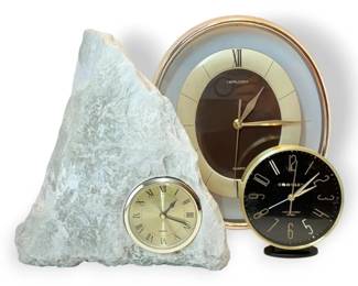 Three Clocks  Crosley, Heirloom,  More
