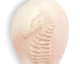 Seahorse Pottery Wall Vase, Made in Mexico