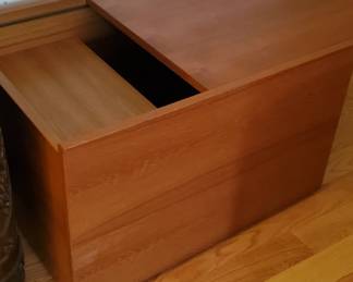 Jasper teak storage chest