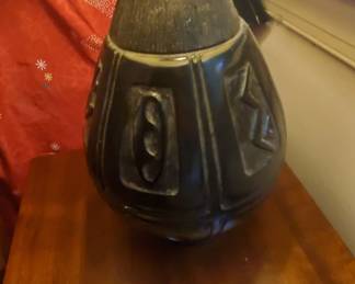 lamp and brush
