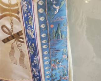 Detail of Embroidered Robe 
