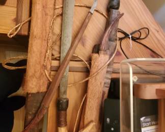 Hunting swords and skewer 