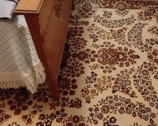 Kashan area rug