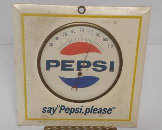 Vintage Pepsi thermometer
