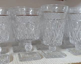 Vintage Imperial glass Cape Cod stemware
