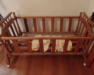 Antique cradle