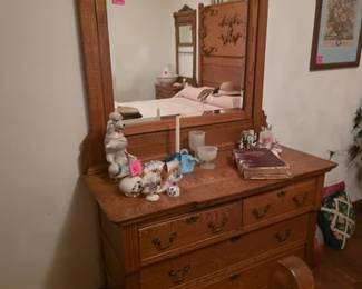 Antique oak dresser