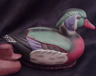 Vintage duck lint brish