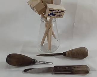 Oyster knives and crab mallets