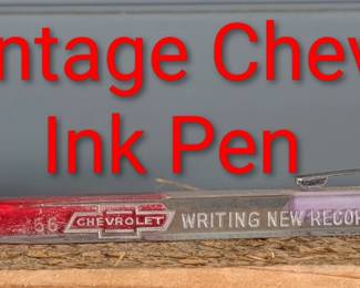 Vintage Pencil for Chevy Advertisment