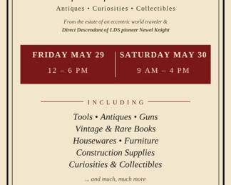 Estate Sale