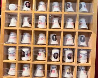 Presidential Thimble Collection 