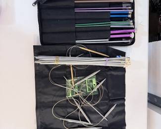 Lots of Knitting Needles 