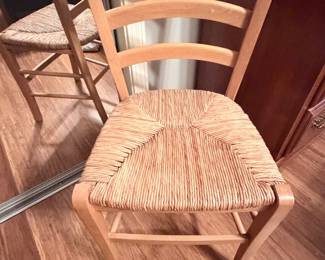 Chair With Grass Bottom
