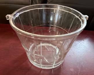 Anchor Hocking Bushel Basket Ice Bucket