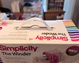 Brand New Simplicity Winder Machine 